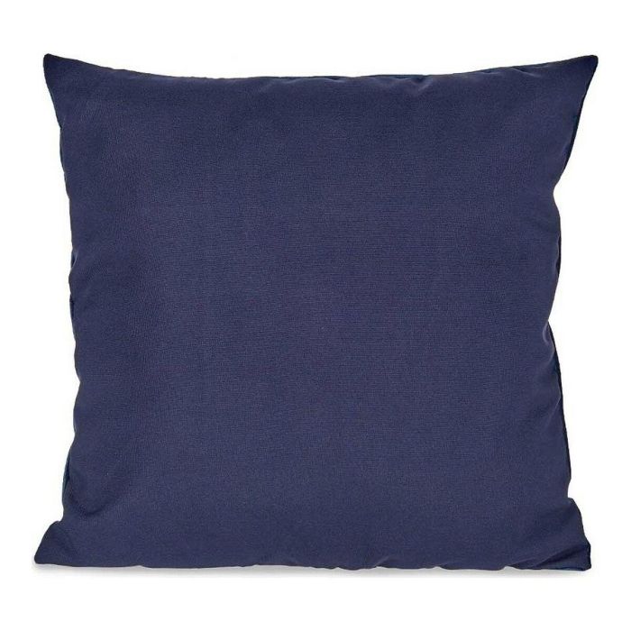 Cojín Terciopelo Azul Poliéster (45 x 13 x 45 cm) 1 Cojín Terciopelo Azul Poliéster (45 x 13 x 45 cm) 1