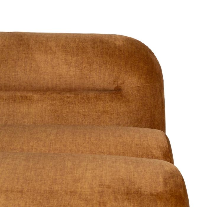 Módulo Recto Mostaza Tejido Salón 102 X 94 X 64 cm