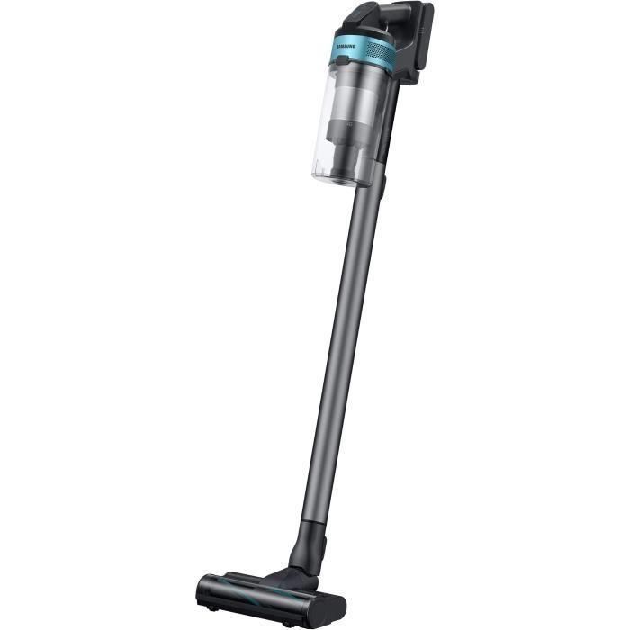 SAMSUNG Jet 75E Multi - Aspirador stick - 60 min - 200 AW - 0,8 L - Negro