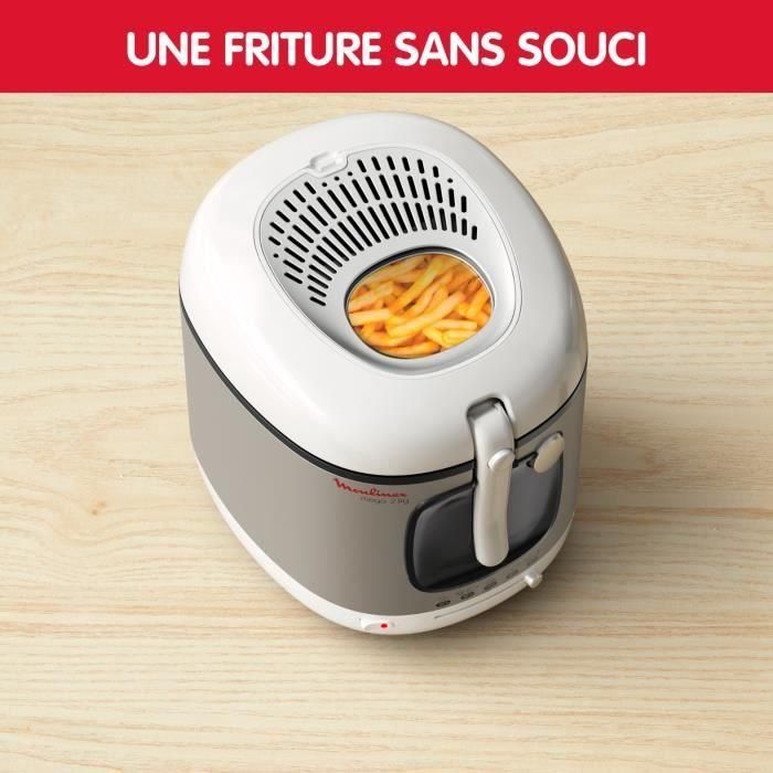 MOULINEX - Freidora clásica Mega XXL 2kg - AM480070 3 MOULINEX - Freidora clásica Mega XXL 2kg - AM480070 3
