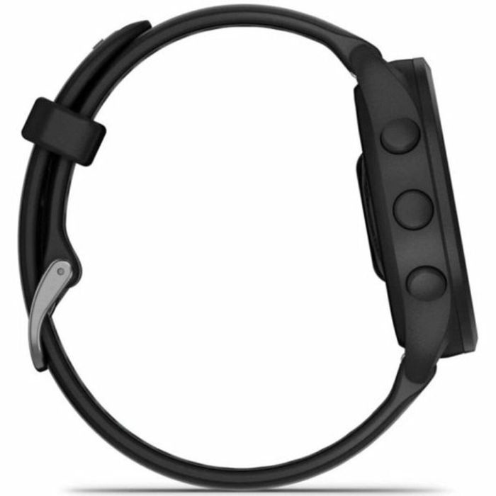 Reloj GPS conectado - GARMIN - Forerunner 165 - 1.2 - Negro con correa Negra y Gris 1