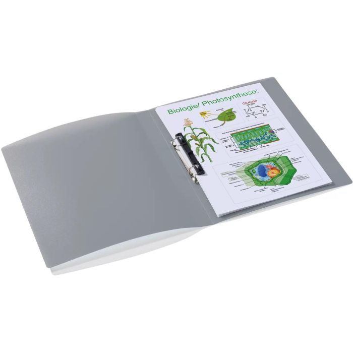 HERMA Ringbuch A4 uni grau 3 HERMA Ringbuch A4 uni grau 3
