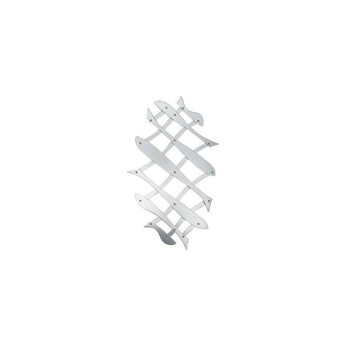Alessi DUL03 Salvamanteles extensible en acero inoxidable 18/10 Alessi DUL03 Salvamanteles extensible en acero inoxidable 18/10