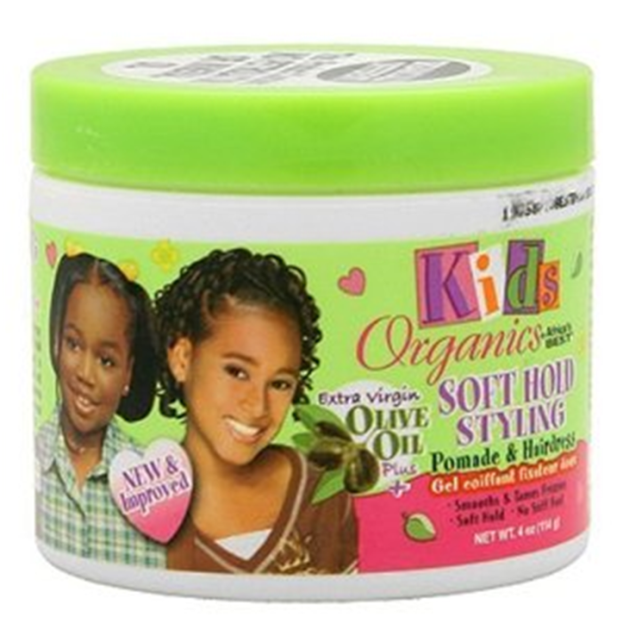 Kids Organics Soft Hold Styling Pomade & Hairdress 114 gr Africa'S Best