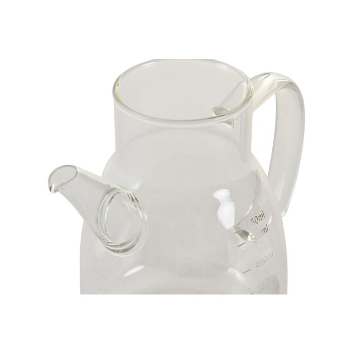 DKD Home Decor Aceitera Basicos 550ml de Borosilicato e Inox Transparente y Plateado con Cierre Hermético y Apta Lavavajillas 4 DKD Home Decor Aceitera Basicos 550ml de Borosilicato e Inox Transparente y Plateado con Cierre Hermético y Apta Lavavajillas 4