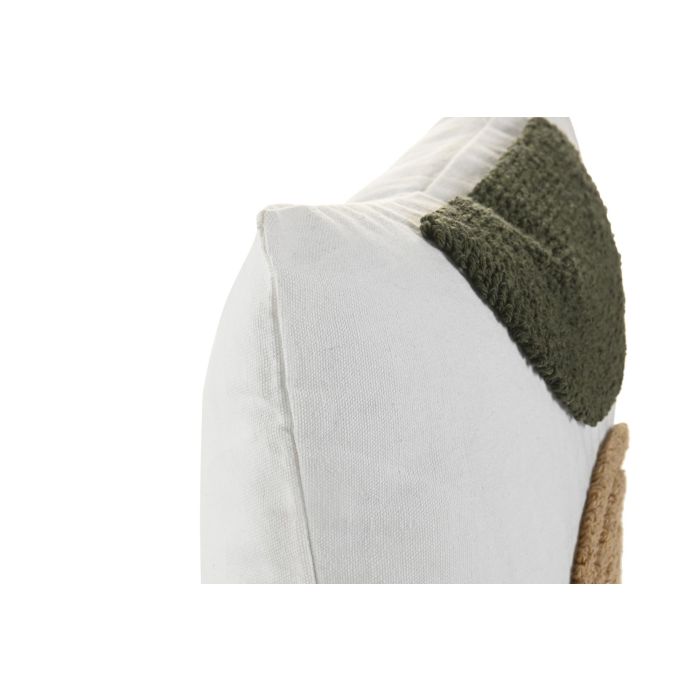 Cojin Urban DKD Home Decor Blanco Marron 45 x 45 cm (2 Unidades) 1 Cojin Urban DKD Home Decor Blanco Marron 45 x 45 cm (2 Unidades) 1