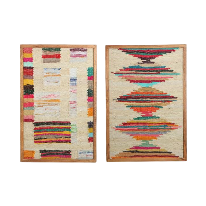 Cuadro Boho DKD Home Decor Multicolor 3 x 90 x 60 cm (2 Unidades) 0 Cuadro Boho DKD Home Decor Multicolor 3 x 90 x 60 cm (2 Unidades) 0
