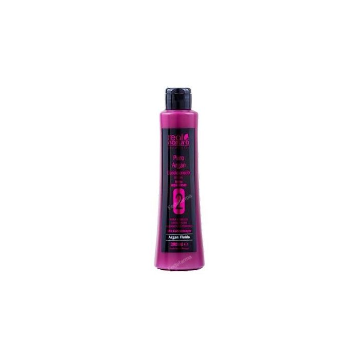 Real Natura Acondicionador Sem Sal Puro Argán Paso 3 - Hidratación y Reparación 300ml