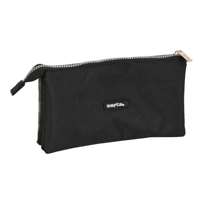 Bolso Escolar Portatodo Safta Triple Safta Stone 120x220x30 mm 1 Bolso Escolar Portatodo Safta Triple Safta Stone 120x220x30 mm 1
