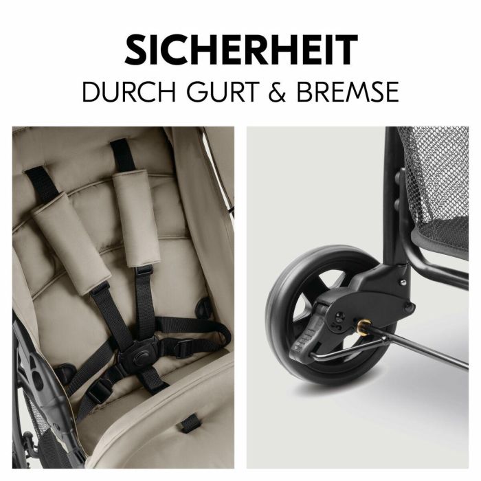 Carro de Paseo para Bebé Hauck Beige 3