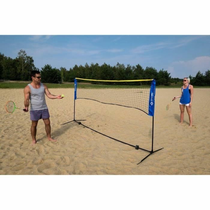 TALBOT TORRO Red Multideporte Kombi - Red de Pie sin Fijación, Altura Ajustable 0,75-1,55m, 3m Ancho, Montaje Rápido, con Funda 2 TALBOT TORRO Red Multideporte Kombi - Red de Pie sin Fijación, Altura Ajustable 0,75-1,55m, 3m Ancho, Montaje Rápido, con Funda 2