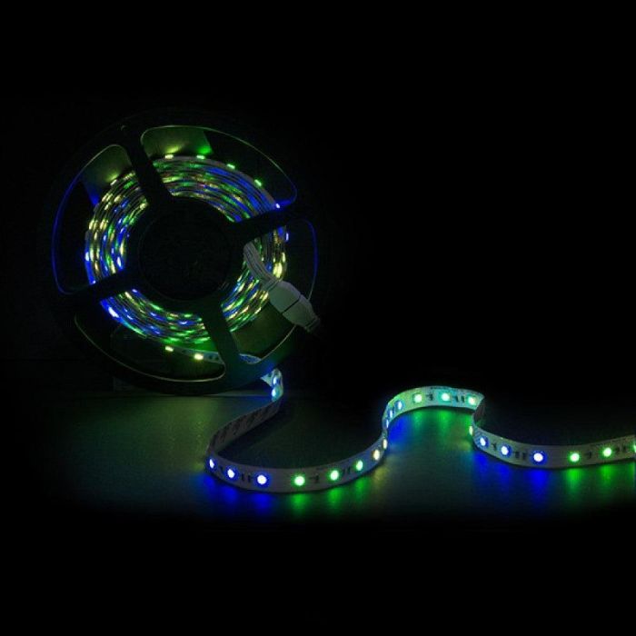 Tira de 270 LEDs 50W 2.600Lm SMD5050 12VDC IP25 Chasing Mágica Digital x5M 40.000H [CA-CM-5050-270-IP25 5 Tira de 270 LEDs 50W 2.600Lm SMD5050 12VDC IP25 Chasing Mágica Digital x5M 40.000H [CA-CM-5050-270-IP25 5