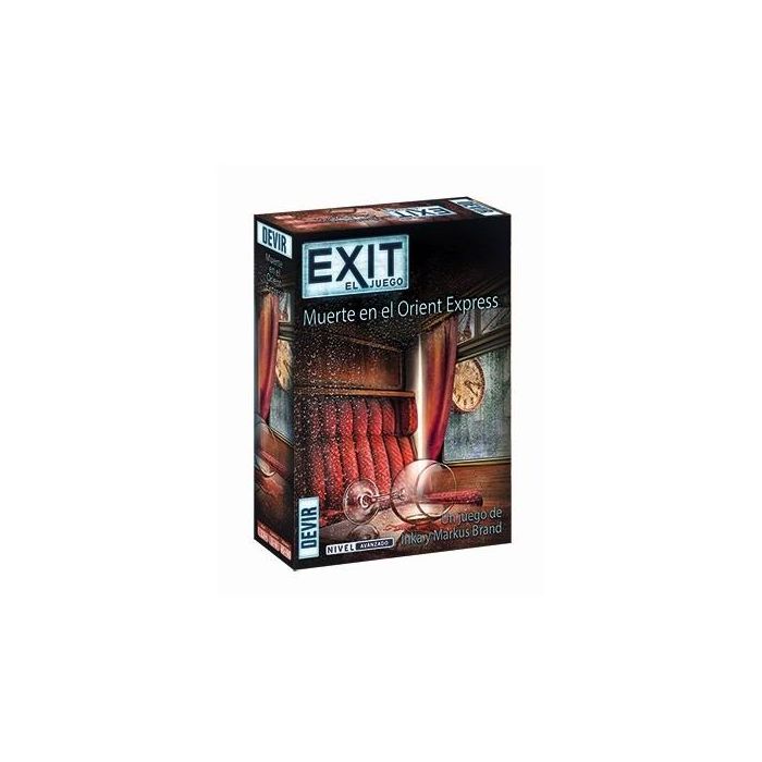 Devir EXIT 8 Muerte en el Orient Express Juego de Mesa para 1-4 Jugadores 90 Minutos Dificultad Experto Español 0 Devir EXIT 8 Muerte en el Orient Express Juego de Mesa para 1-4 Jugadores 90 Minutos Dificultad Experto Español 0