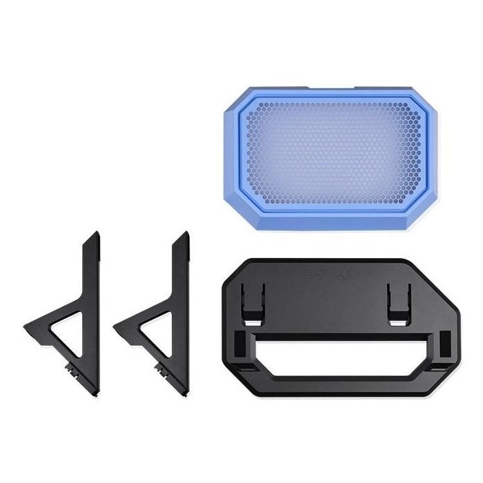 THERMALTAKE AC-076-ONFNAN-A1 Kit de Conversión de Carcasa de Ordenador de Midi Tower a Rack Negro, Azul