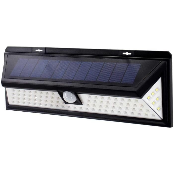 Foco solar de pared - GALIX - G4565 - Muy luminoso con detector de presencia - 300 Lúmenes 1 Foco solar de pared - GALIX - G4565 - Muy luminoso con detector de presencia - 300 Lúmenes 1