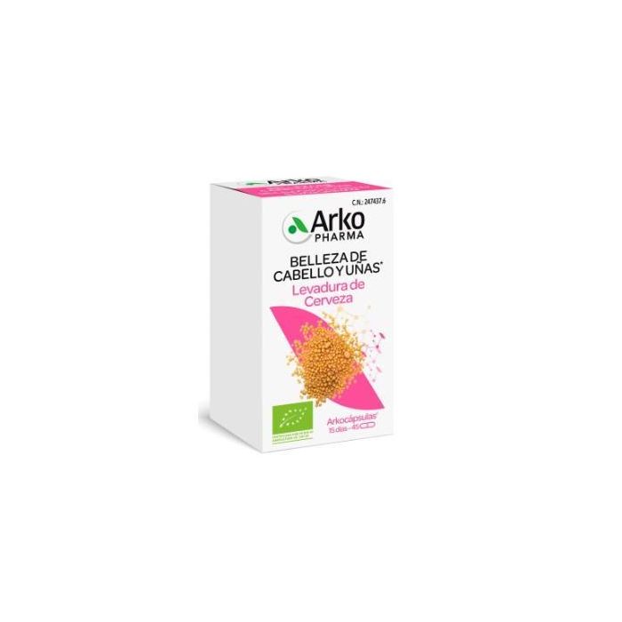Levadura De Cerveza 45Arkocapsulas. Bio Levadura De Cerveza 45Arkocapsulas. Bio