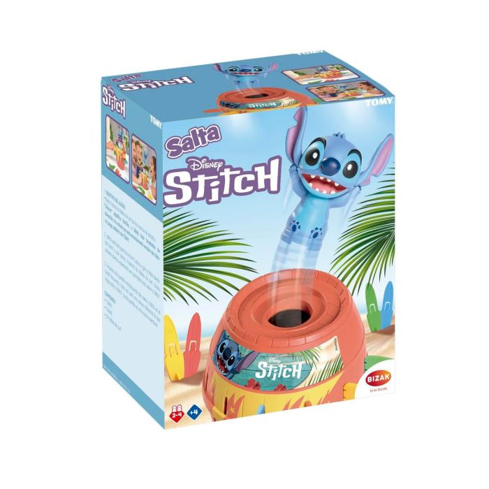 Bizak Juego Salta Stitch Hawaiano - Juego de Acción Infantil para Encajar Tablas de Surf y Evitar que Salga por los Aires - Edad 4+ Años 2 Bizak Juego Salta Stitch Hawaiano - Juego de Acción Infantil para Encajar Tablas de Surf y Evitar que Salga por los Aires - Edad 4+ Años 2