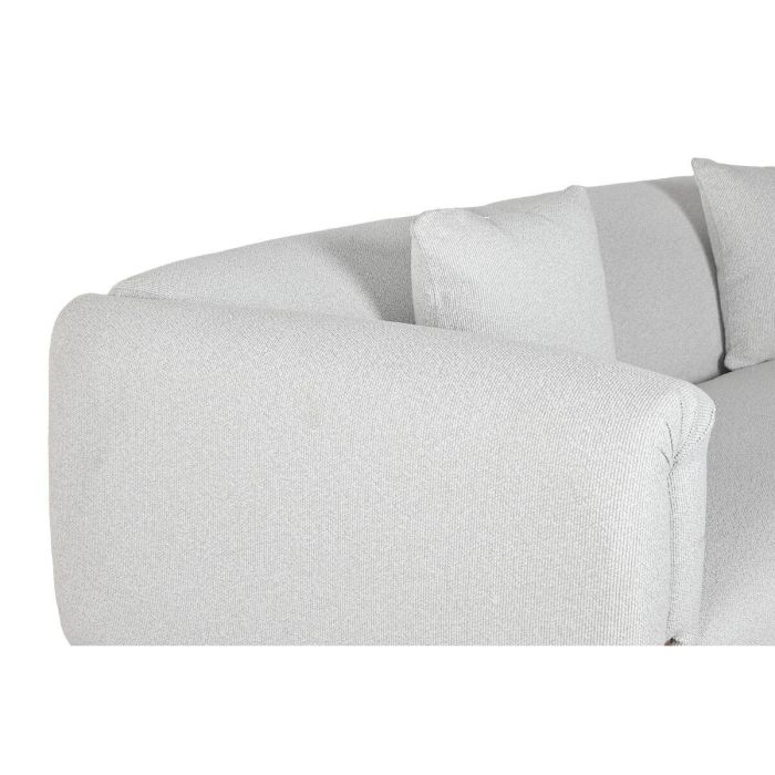 DKD Home Decor Sofá Scandi Gris Marrón. Dimensiones: 220x95x77 cm. Materiales: Poliéster y MDF. Altura de asiento: 42 cm 5 DKD Home Decor Sofá Scandi Gris Marrón. Dimensiones: 220x95x77 cm. Materiales: Poliéster y MDF. Altura de asiento: 42 cm 5
