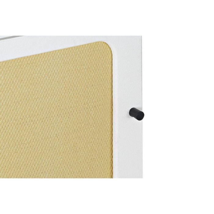 Escritorio DKD Home Decor Abeto Blanco Ratán (140 x 50 x 76 cm) 4 Escritorio DKD Home Decor Abeto Blanco Ratán (140 x 50 x 76 cm) 4