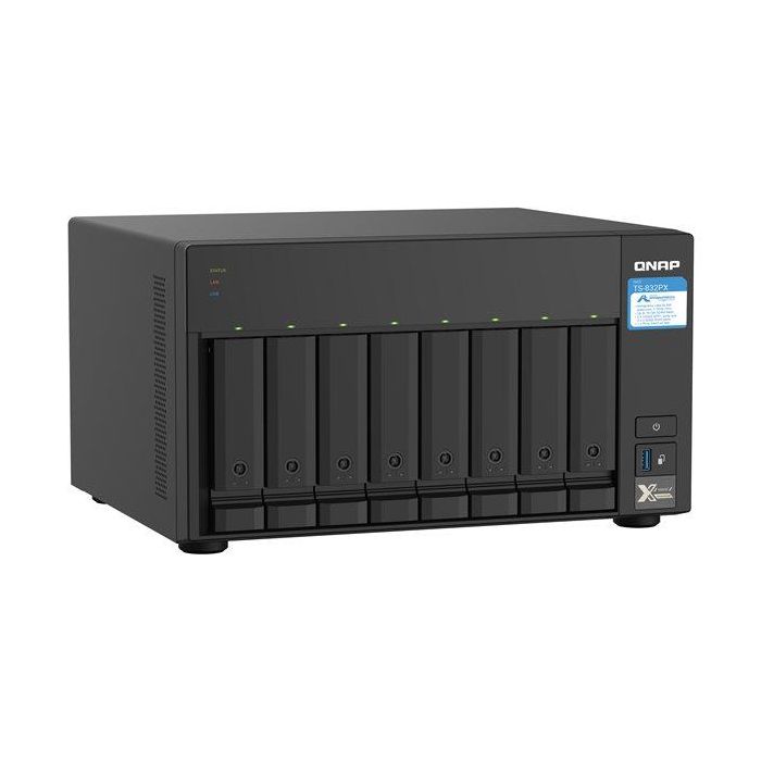QNAP TS-832PX-4G NAS Torre 8 Bahías 4GB DDR4 3 QNAP TS-832PX-4G NAS Torre 8 Bahías 4GB DDR4 3