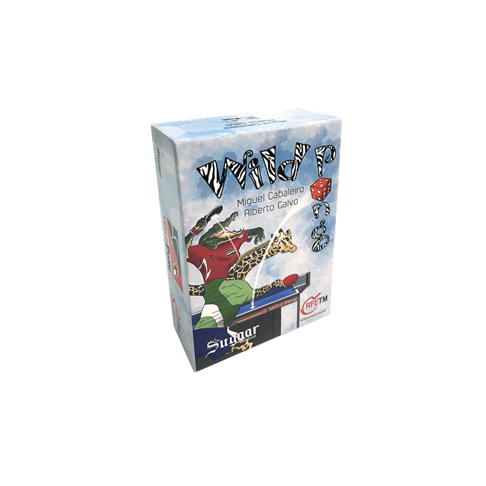 Sugaar Editorial SGWP01ES Wild Pong Juego de Mesa para 2-4 Jugadores A partir de 10 Años 0 Sugaar Editorial SGWP01ES Wild Pong Juego de Mesa para 2-4 Jugadores A partir de 10 Años 0