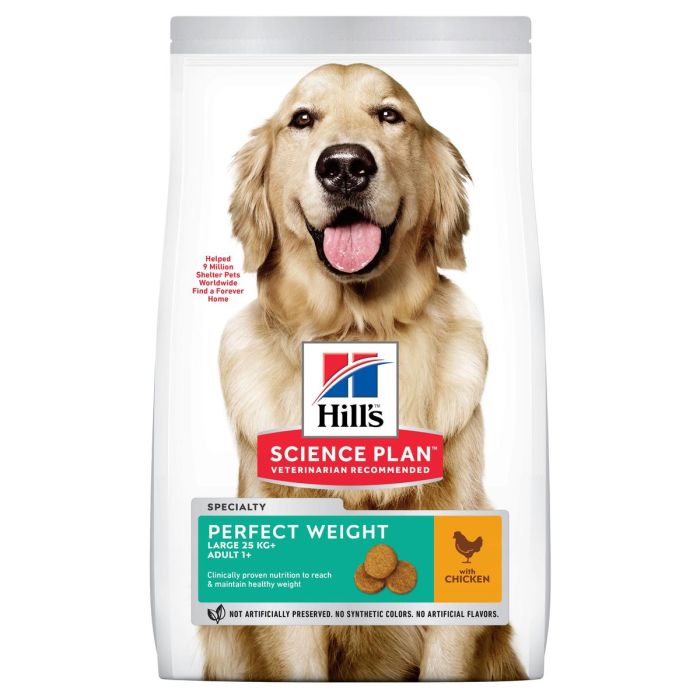 Hill'S Hsp Canine Adult Perfect Weight Large Pollo 12 kg