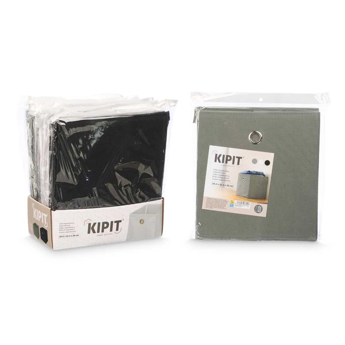 Caja Plegable Organizadora Kipit 28.5x31.5x30 cm - Surtidos Neutros (24 Unidades) 2 Caja Plegable Organizadora Kipit 28.5x31.5x30 cm - Surtidos Neutros (24 Unidades) 2
