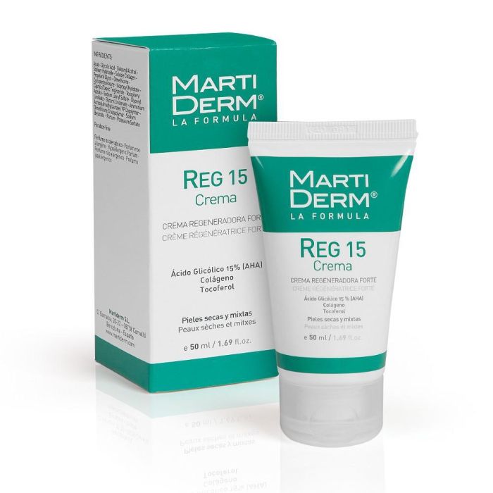 Martiderm pro-reg 15 Crema Regeneradora 50 ml Tratamiento Acné Poros Puntos Negros