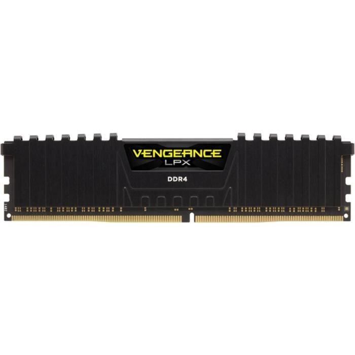 Corsair CMK16GX4M2B3200C16 Memoria RAM Vengeance LPX 16GB (2x8GB) DDR4 3200MHz CL16 Negro 1 Corsair CMK16GX4M2B3200C16 Memoria RAM Vengeance LPX 16GB (2x8GB) DDR4 3200MHz CL16 Negro 1