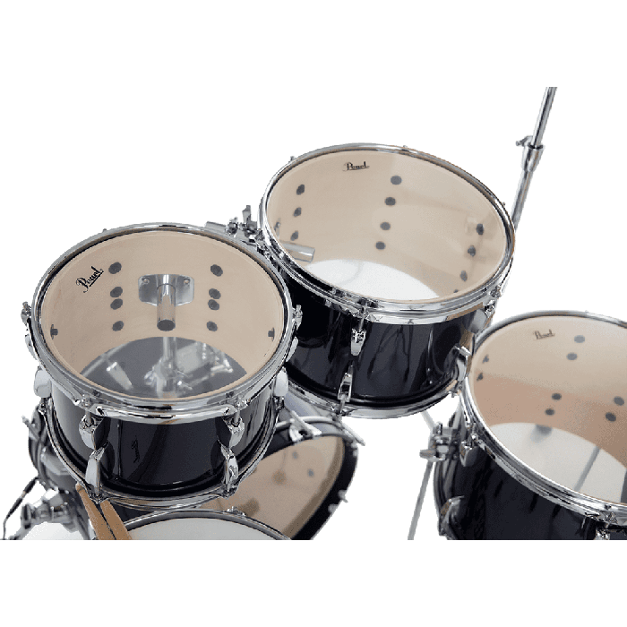 Pearl Roadshow 1812B/1007T/1208T/1410F + 1305S Kit Batería Completa con Herrajes, Sillín y 2 Platos Solar - Royal Blue Metallic Pearl 4