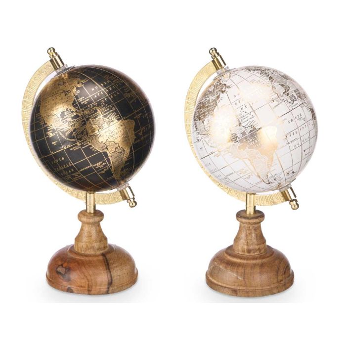 Globo Terraqueo 12,5Cm Surtidos Oro Giftdecor (12 Unidades) 1 Globo Terraqueo 12,5Cm Surtidos Oro Giftdecor (12 Unidades) 1