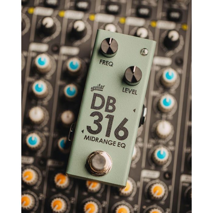 Pedal Micro Aguilar Db316 Midrange Eq 4 Pedal Micro Aguilar Db316 Midrange Eq 4