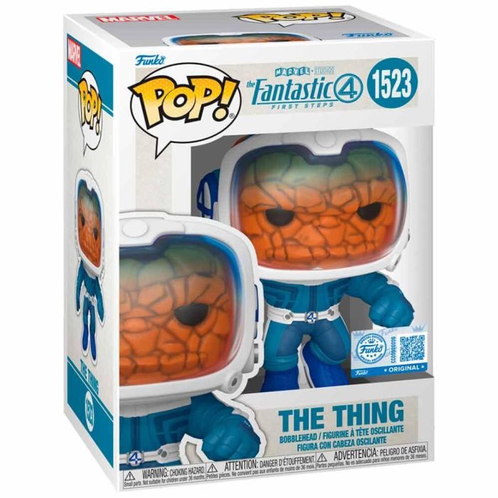 FUNKO Figura POP Marvel La Cosa Los 4 Fantásticos vinilo 9cm