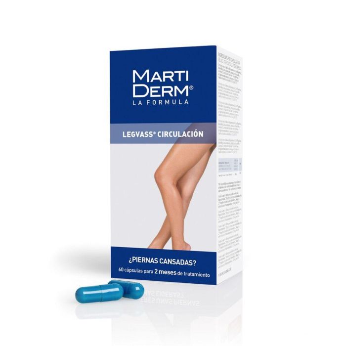 Martiderm LEGVASS cápsulas 60 u - Complemento nutricional para salud vascular, colágeno, cansancio y fatiga 5