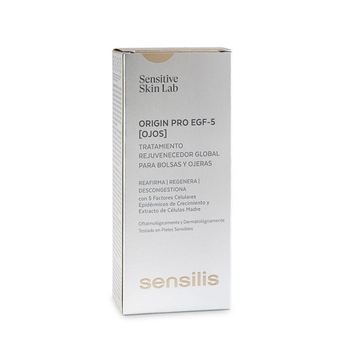 Sensilis ORIGIN PRO EGF-5 Contorno de Ojos Anti Ojeras y Bolsas 15 ml Sensilis ORIGIN PRO EGF-5 Contorno de Ojos Anti Ojeras y Bolsas 15 ml