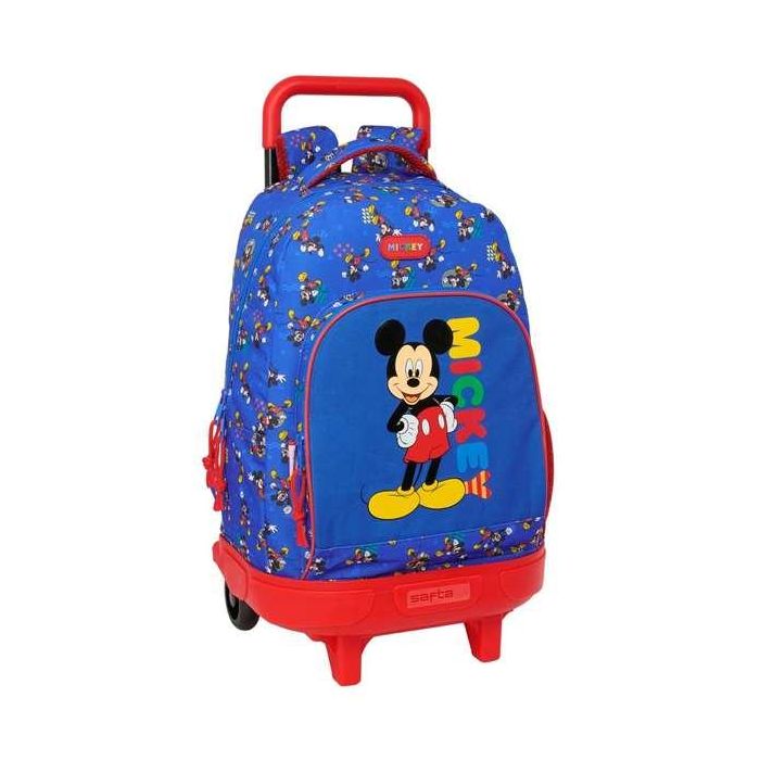 Mochila gde. c/ruedas compact extraible mickey mouse "today" 33x45x22cm 0 Mochila gde. c/ruedas compact extraible mickey mouse "today" 33x45x22cm 0