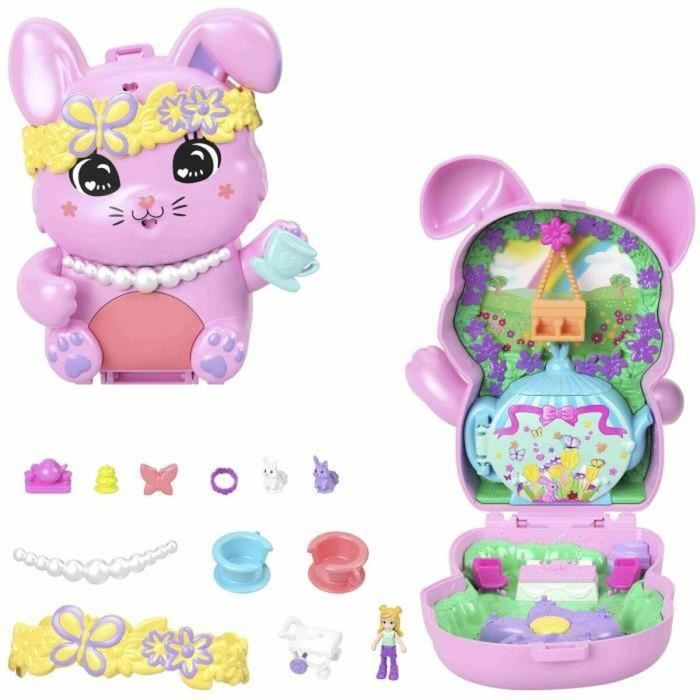 Playset Polly Pocket Tea Time Rabbit Box 0 Playset Polly Pocket Tea Time Rabbit Box 0