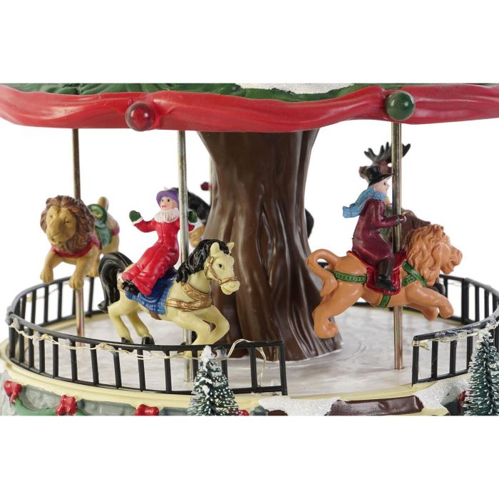 Carrusel Navidad Tradicional DKD Home Decor Multicolor 24.5 x 26 x 25 cm 3