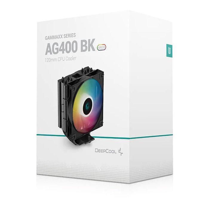 DEEPCOOL Gammaxx AG400 ARGB (Negro) - Disipador de CPU A-RGB - 1x120 mm 3 DEEPCOOL Gammaxx AG400 ARGB (Negro) - Disipador de CPU A-RGB - 1x120 mm 3