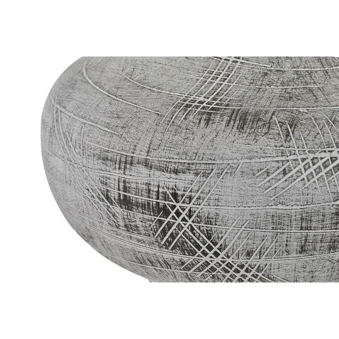 Lampara Sobremesa Romantico DKD Home Decor Gris Blanco 22 x 31 x 22 cm (2 Unidades) 1 Lampara Sobremesa Romantico DKD Home Decor Gris Blanco 22 x 31 x 22 cm (2 Unidades) 1