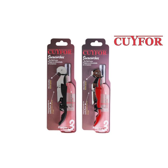 Abridor Sacacorchos Gourmet Cuyfor (24 Unidades) Abridor Sacacorchos Gourmet Cuyfor (24 Unidades)