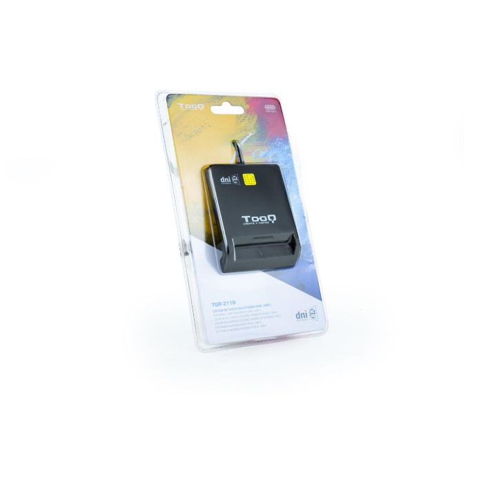 TooQ TQR-211B Lector de DNI electrónico 4.0, Tarjetas Inteligentes y SIM. Conexión USB-C para PC y Mac sin drivers, Negro. 3 TooQ TQR-211B Lector de DNI electrónico 4.0, Tarjetas Inteligentes y SIM. Conexión USB-C para PC y Mac sin drivers, Negro. 3