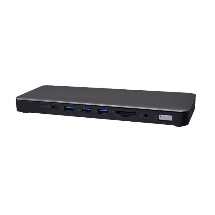 Hub USB V7 DOCKTB4PT Negro/Plateado negro, plateado 2 Hub USB V7 DOCKTB4PT Negro/Plateado negro, plateado 2