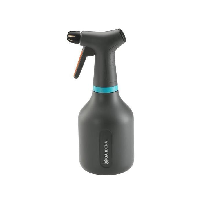 GARDENA 11110-20 Pulverizador de Presión 0.75 L Negro con Boquilla Ajustable para Jardín y Hogar 1