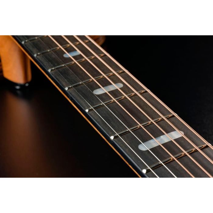 LAG Guitarra Acústica Dreadnought Hyvibe H2 50 A/E Cutaway Natural Brillante 9