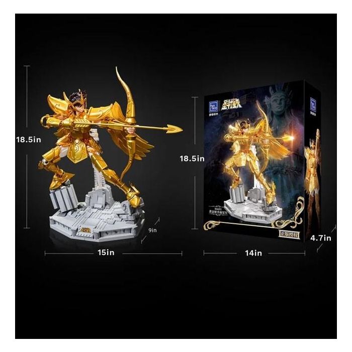 Figura Pantasy Saint Seiya Sagittarius The 1 Figura Pantasy Saint Seiya Sagittarius The 1