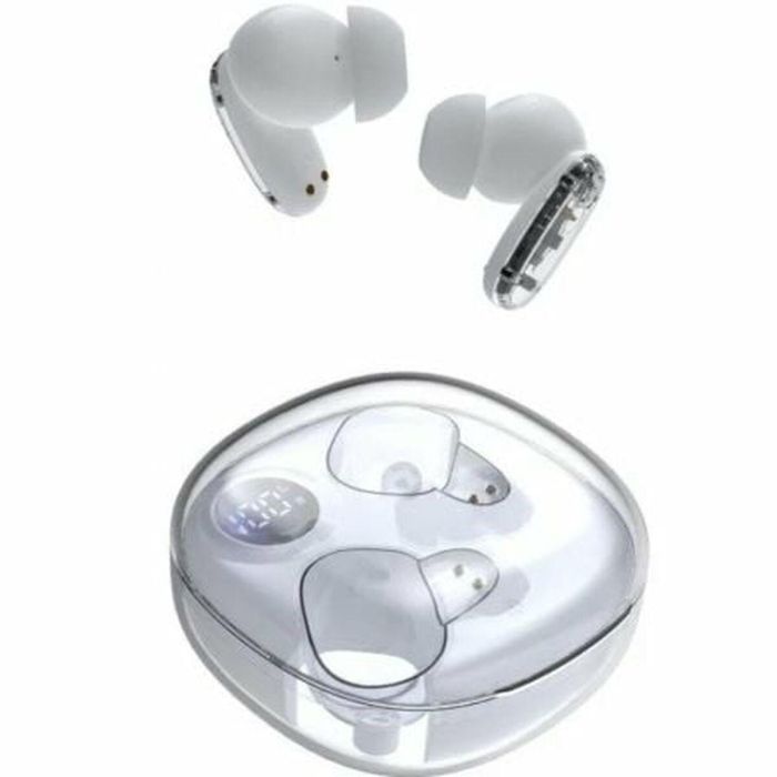 Mars Gaming MHIB2W Auriculares In-ear Bluetooth 5.4 Blancos con estuche de carga y pantalla LED, autonomía 24h, sonido envolvente Mars Gaming MHIB2W Auriculares In-ear Bluetooth 5.4 Blancos con estuche de carga y pantalla LED, autonomía 24h, sonido envolvente