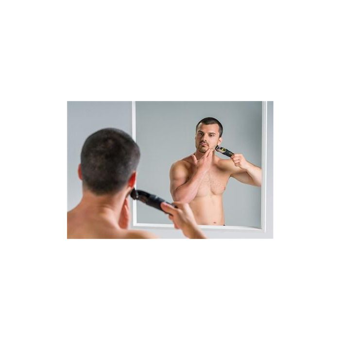 Wahl 09893-0440 Cortabarbas Extreme Grip - Batería de Litio, 12 Peines Guía, Corte de 0.5 a 9 mm 19