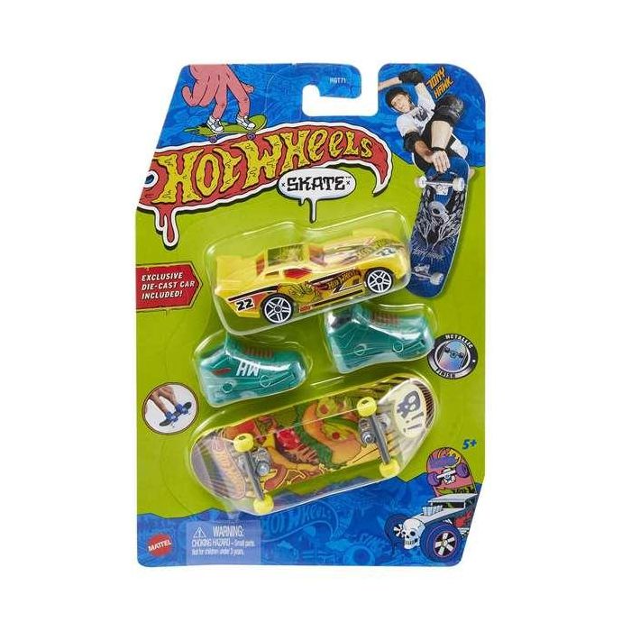 Mattel Hot Wheels Skate + Hot Wheels Básico Set para Niños a Partir de 6 Años