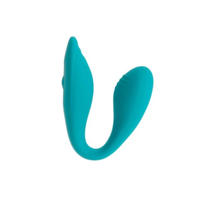 Vibrador Doble Estimulación S Pleasures Turquesa 1 Vibrador Doble Estimulación S Pleasures Turquesa 1